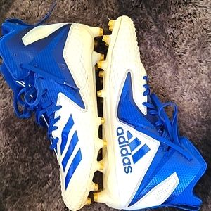 Adidas Freak cleats. Blue EUC